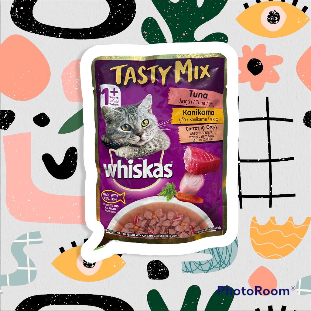 Whiskas TASTY MIX 70gr wetfood