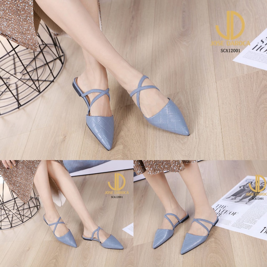 JOSE DAROCA Flat Shoes Slip On Strappy #SCA12001# Original