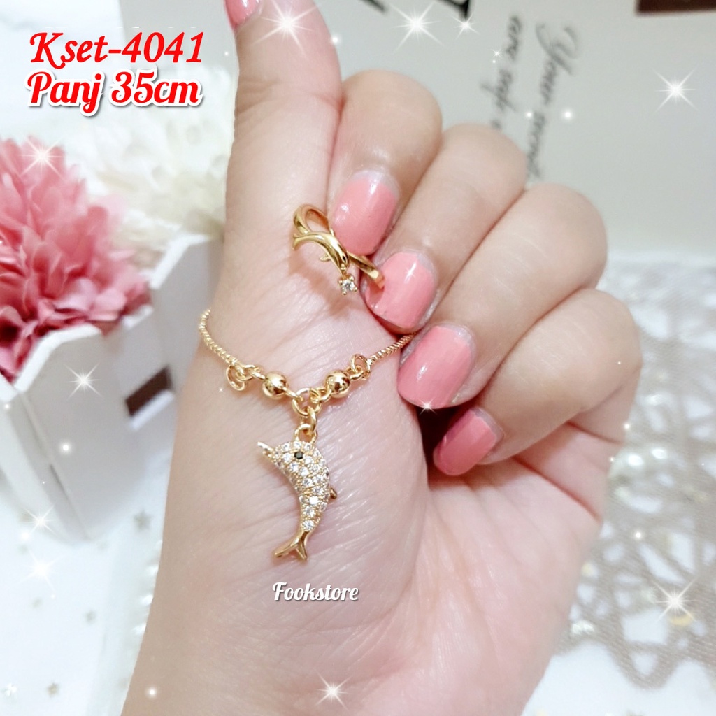 SET KALUNG ANAK GRATIS CINCIN XUPING /BAYAR DITEMPAT