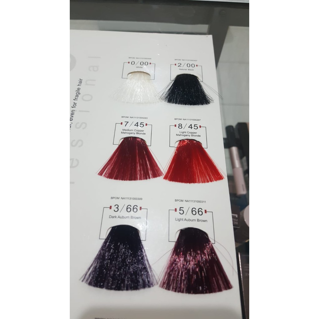 Felice Professional Hair Color 60 ml Semir Rambut Original Part 1 (lihat juga Part 2)
