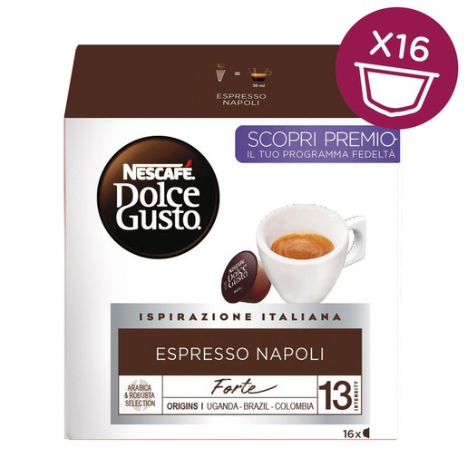 

Kopi - Nescafe Dolce Gusto Espresso Napoli Coffee Capsule Kapsul Kopi Ndg