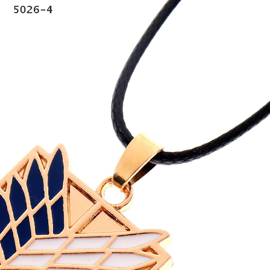 5026-4 Attack On Titan Necklace Wings Of Liberty Freedom Investigation Corps Necklace 5026-4