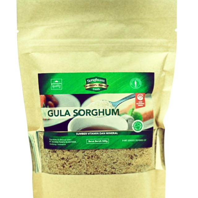 

Gula sorghum 500gr low gi