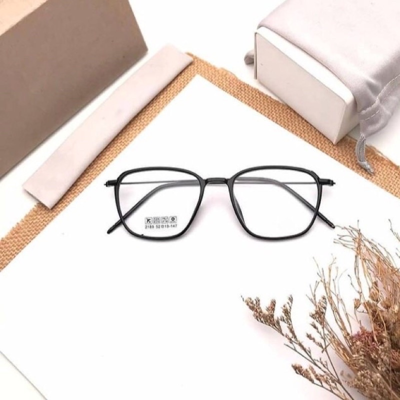 Kacamata Antiradiasi Photochromic Minus Silinder Hitam Silver Gold Gratis Box Kacamata