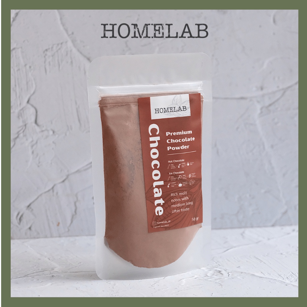 

Homelab Bubuk Minuman Coklat Premium / Chocolate Powder 50 Gr