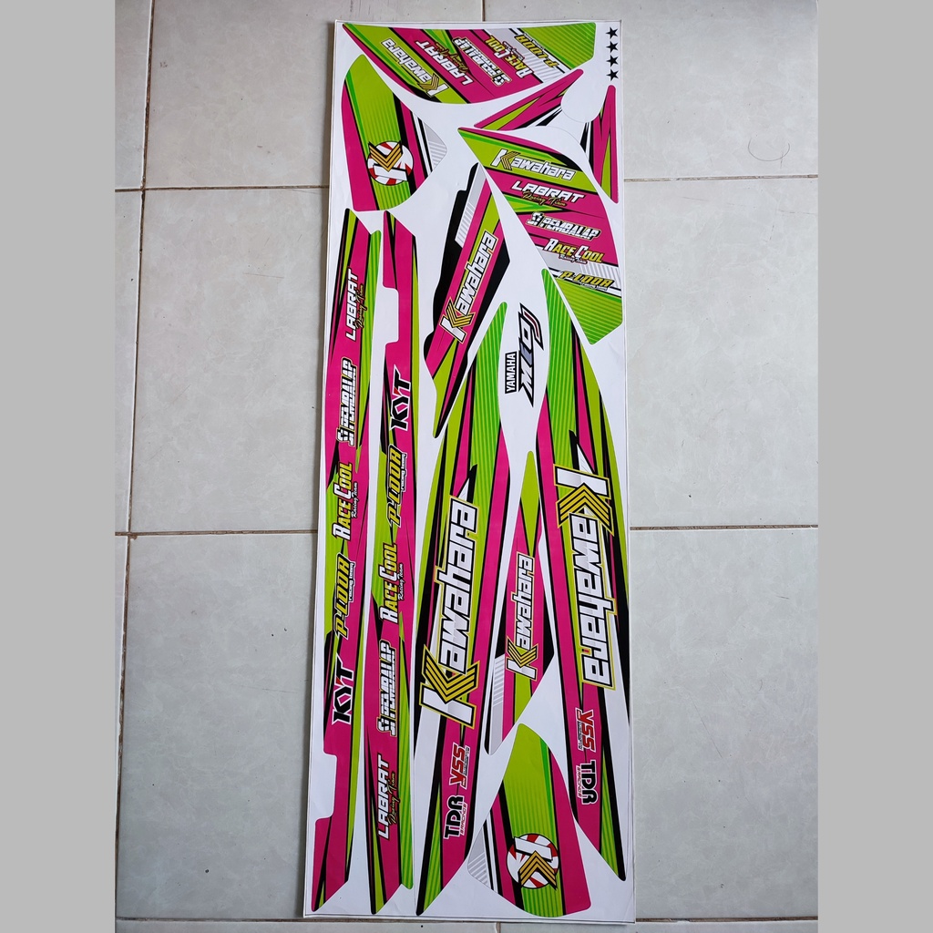 Stiker Racing Variasi Mio J