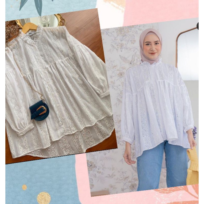 HAIDEE ORLIN - HEIDI TOP SHIROI