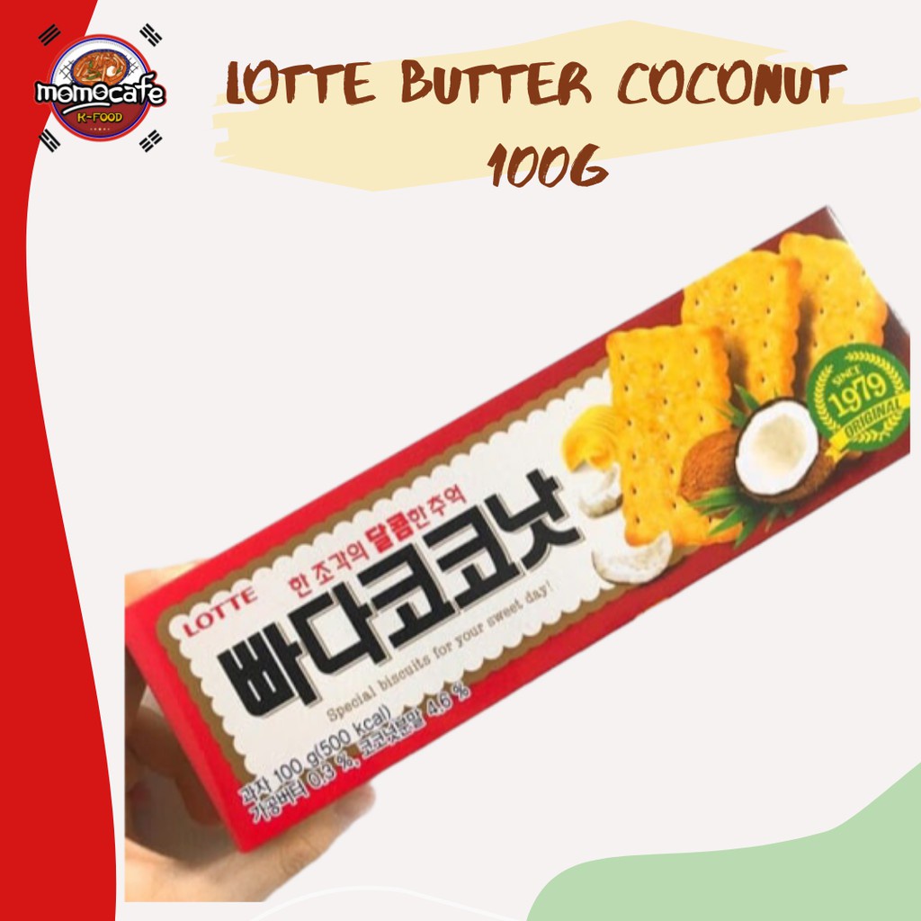 

EXP 23/11/22 Lotte Butter Coconut 100gr - Snacks Korea
