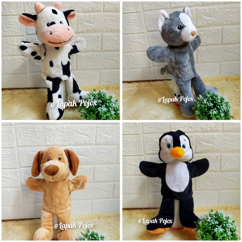 Boneka Tangan karakter Animal Soft yelvo by seulgi