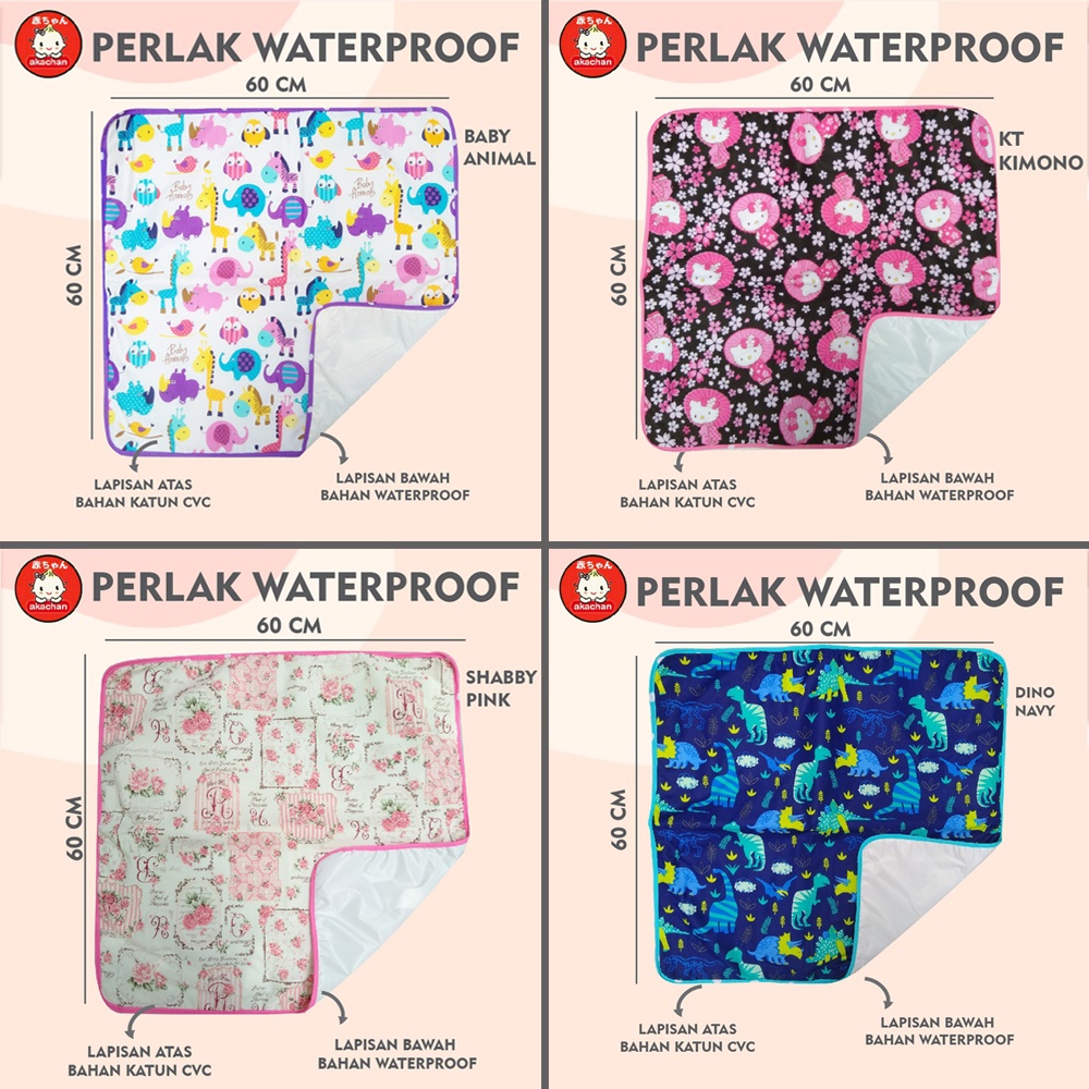 Perlak Ompol Waterproof Motif Bayi Alas pl bedset akachan anti rembes ompol wp stroller water proof