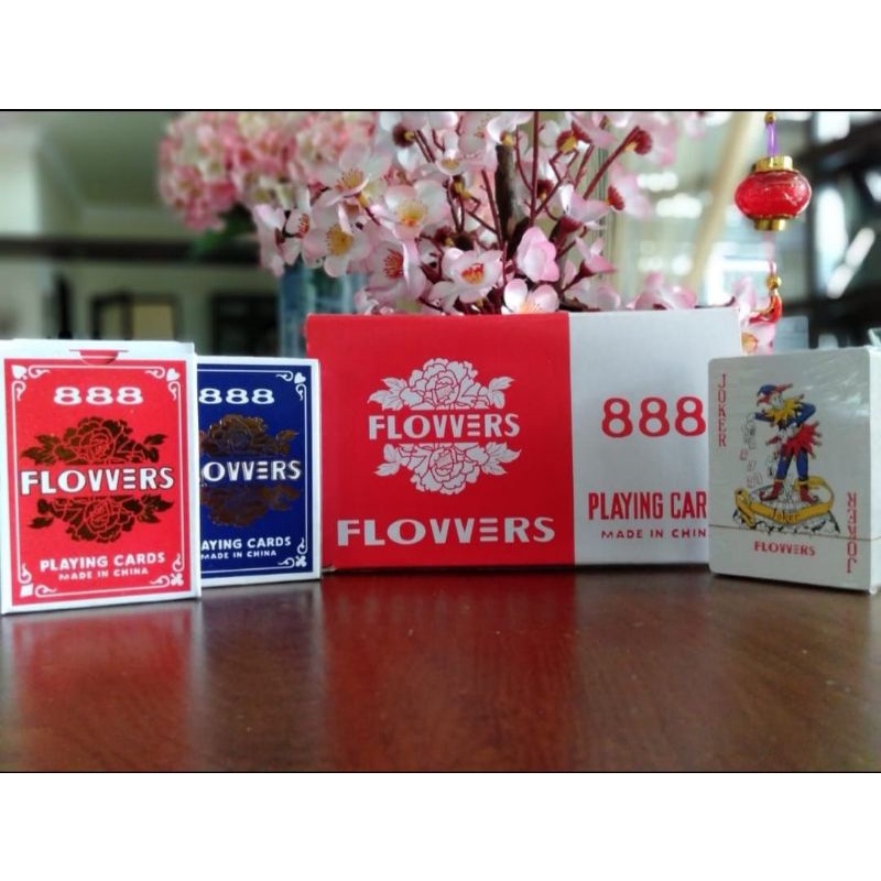 Jual KARTU REMI 888 (PACK) - PLAYING CARDS BIRU MERAH Indonesia|Shopee ...