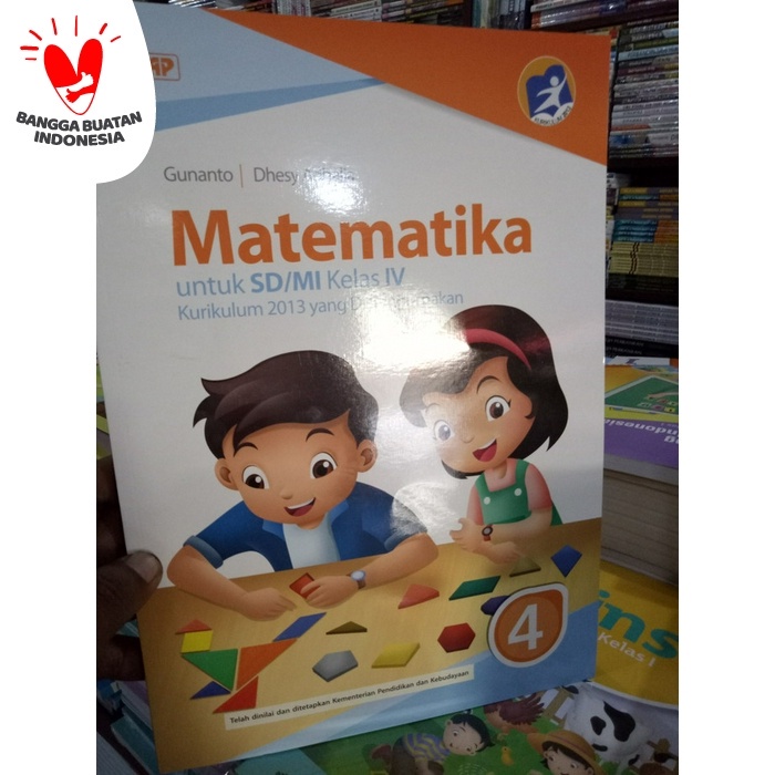 

❤BISA COD❤ Buku matematika untuk kelas IV 4 SD kurikulum 2013