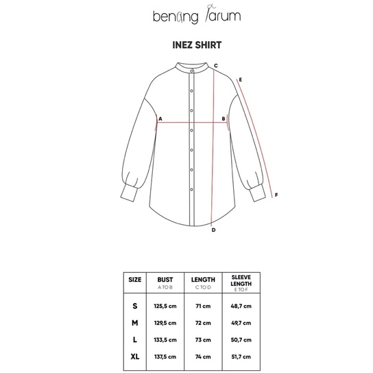 INEZ SHIRT - BENANG JARUM