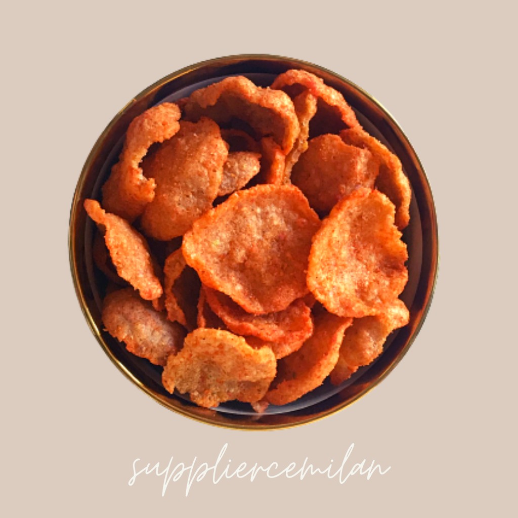 KRUPUK BASRENG BULAT 250gr / BAKSO GORENG 250GR / BASO GORENG 250GR-1