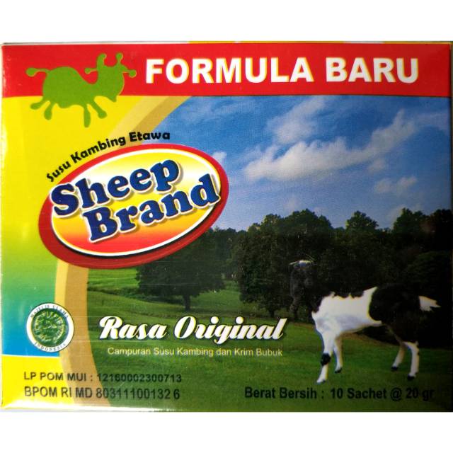 

Sheep Brand Susu Kambing Etawa Saset