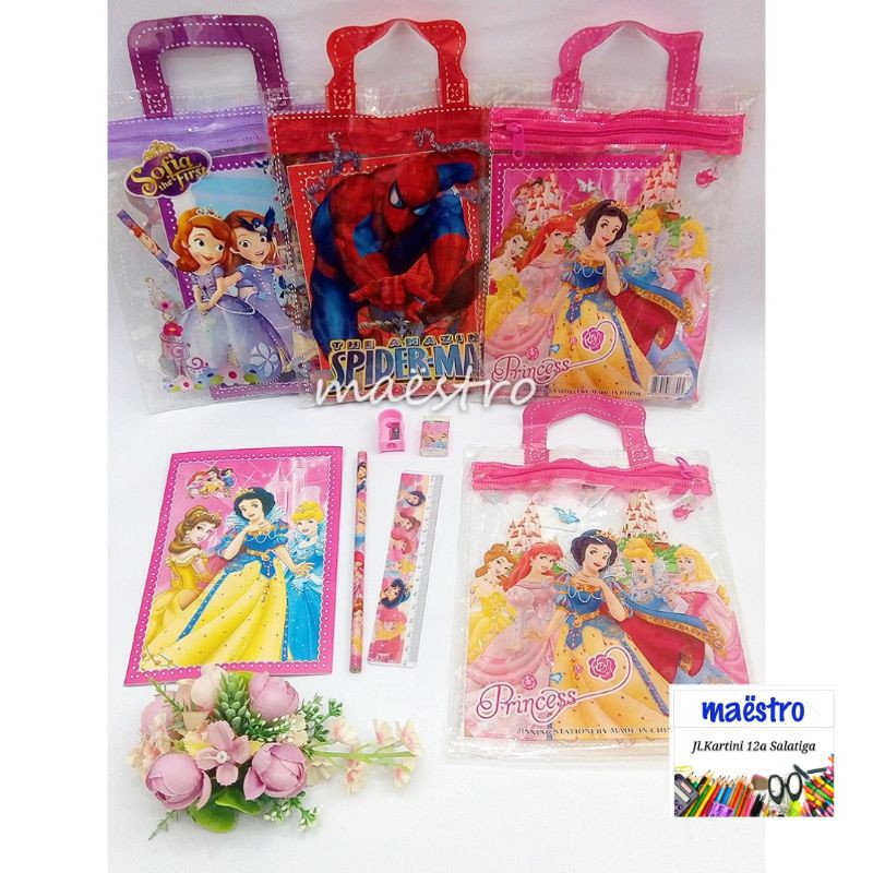 

Set Stationery 8801 / Paket Alat Tulis / Set Alat Tulis Murah / Paket ATK Anak