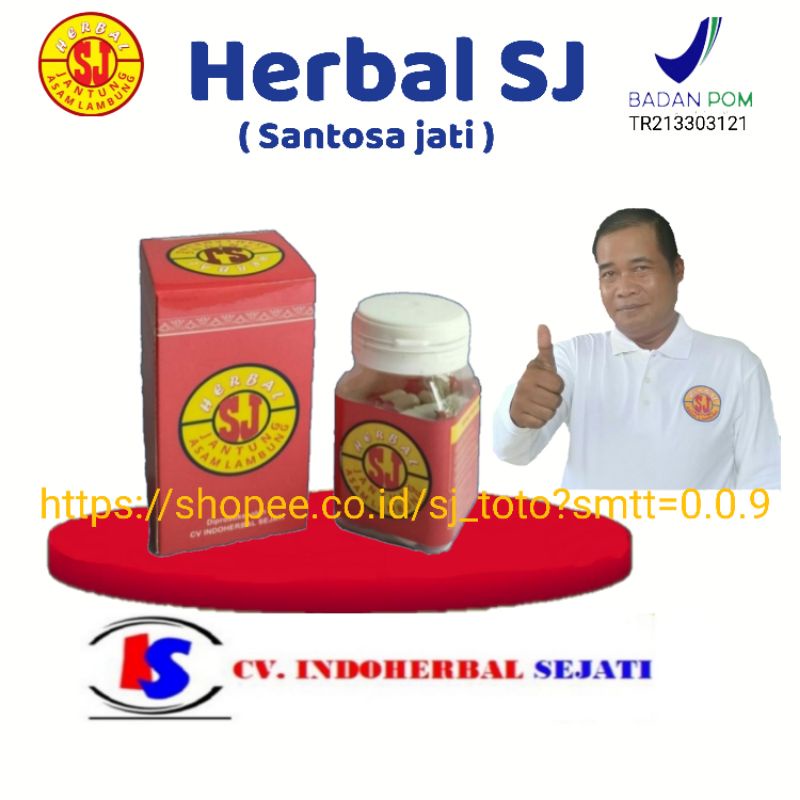 Herbal SJ asam lambung & jantung isi 50-2