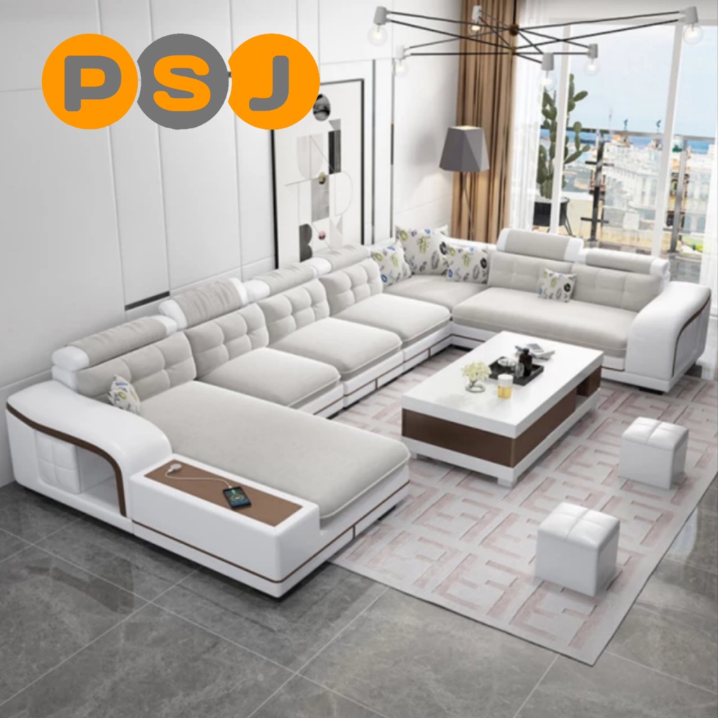 sofa minimalis leter u / sofa letter u / sofa keluarga / sofa murah