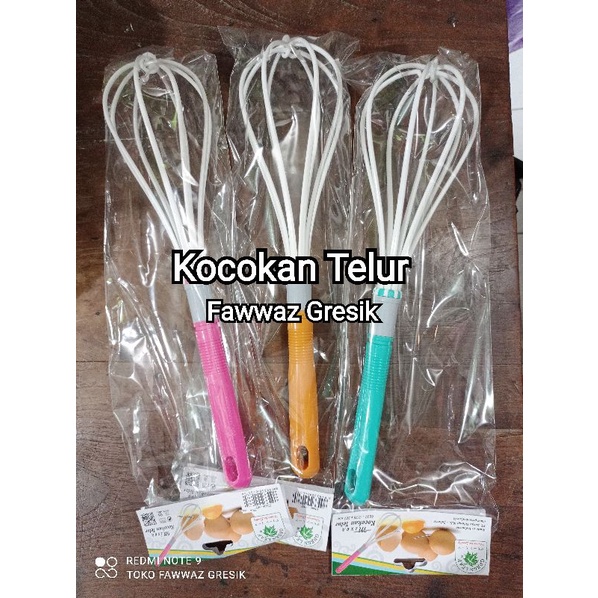 Pengocok Telur Charm - Mixer Pengocok Adonan Plastik Whisk GL4037