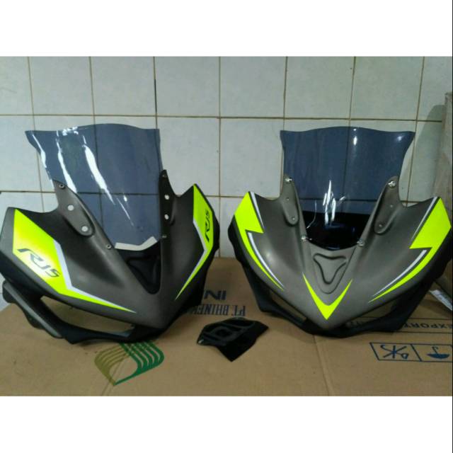 Cover Headlamp Model R25 Visor PNP Yamaha R15 OLD V1 V2 2014-2017