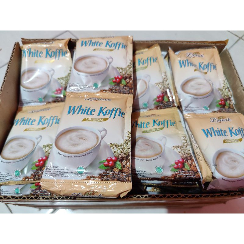 

Luwak White Koffie Original Renceng 20g x 10 sachet