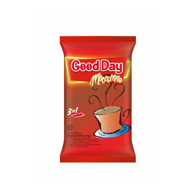 Good Day Kopi Instant 3 In 1 Mocacinno10X20g