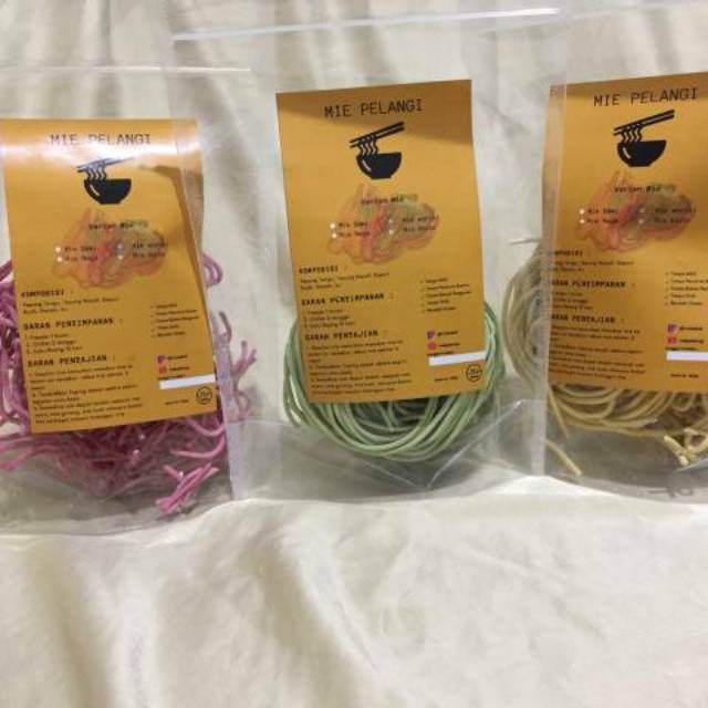 

Mie Sayur dan buah 100 gr