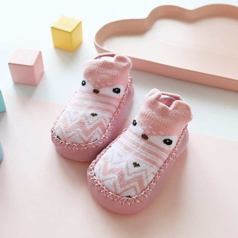 Sepatu bayi prewalker kaos kaki anak import KOREA SB-1801