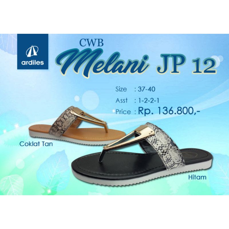 Sandal Fashion Wanita PREMIUM GOLD BRANDED aksen emas kilap mewah anti luntur Model Korea soimah wanita cantik sandal Jepit Ardiles MELANI JP12 sendal jepit hommy style