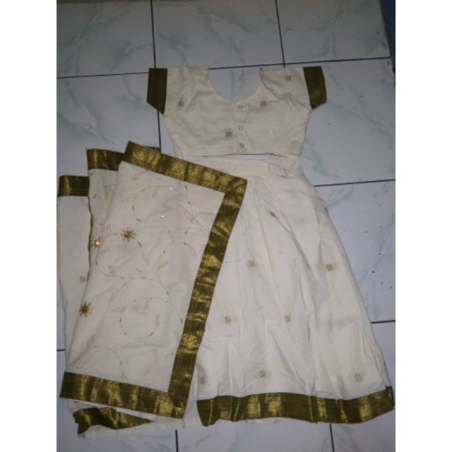 Baju India Saree Instan anak / Baju India Anak