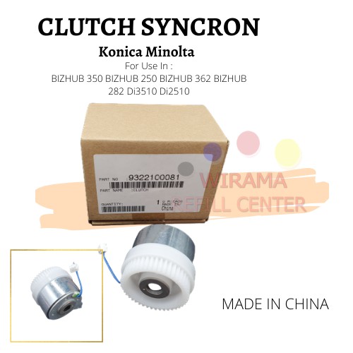 CLUTCH SYNCRON KONICA MINOLTA Bizhub 250 350 282 2510 3510 ORIGINAL