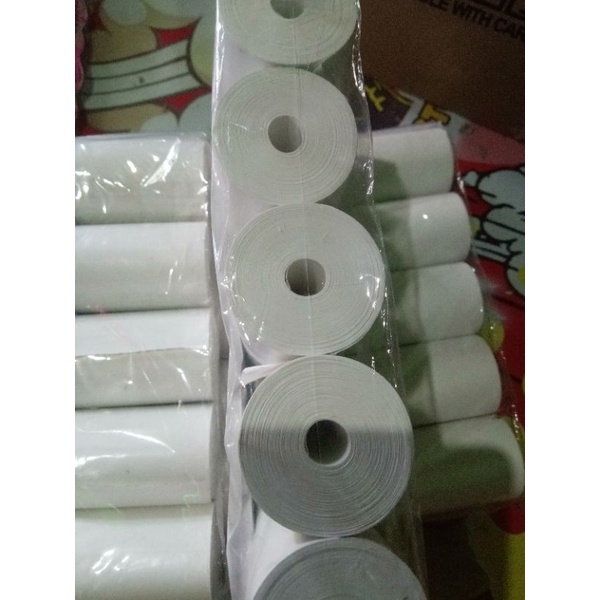 

kertas thermal print mini 57/58 x 38 baru