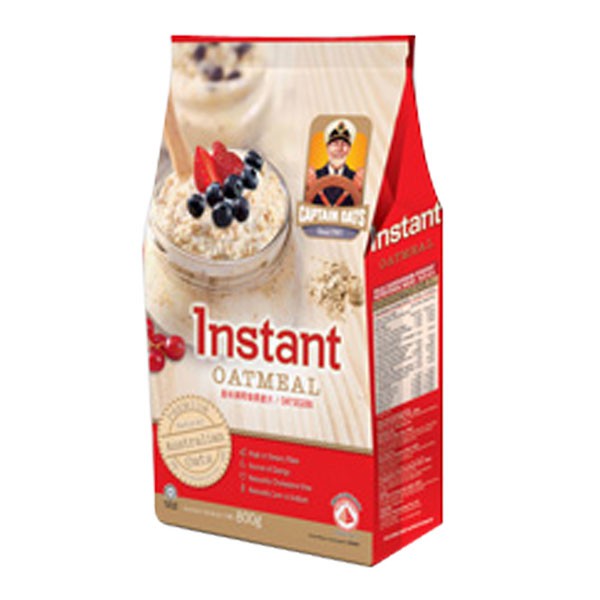 

CAPTAIN OATS INSATANT OATMEAL 800g