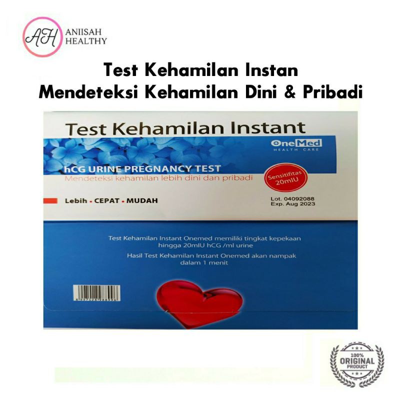 Tes Kehamilan Instant &gt; Onemed Strip &gt; Tes Hamil &gt; Testpack &gt; Tespek &gt; Pregnancy Test