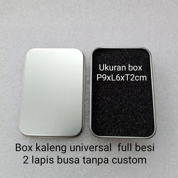 NEW BOX KOTAK KALENG UNIVERSAL USB TANPA JENDELA