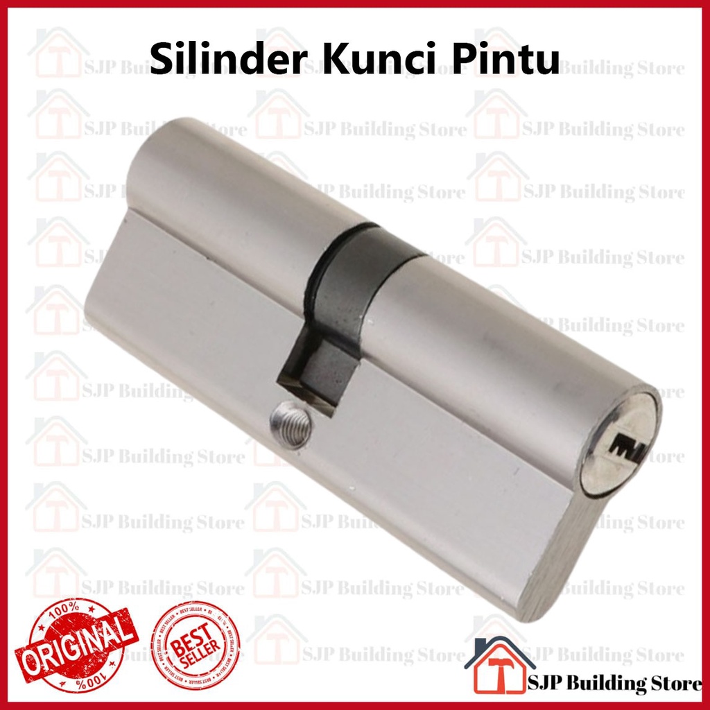 Silinder kunci besar anak kunci besar Cylinder l Silinder l Anak Lubang Kunci Pintu Kecil Jantung Kuningan