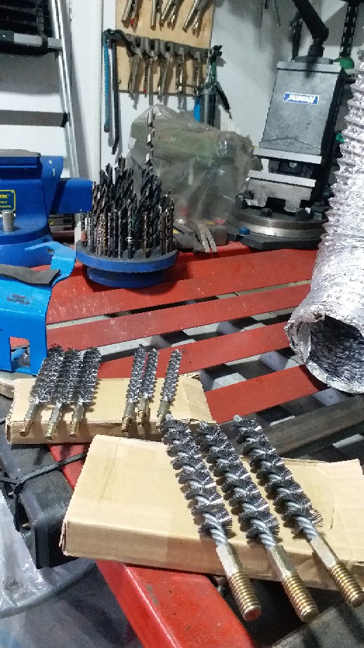 Sikat Pipa Kawat Baja 3/4 19mm Tube Brush Steel Wire Tt-06 / Tt06 Union Brush Murah Meriah