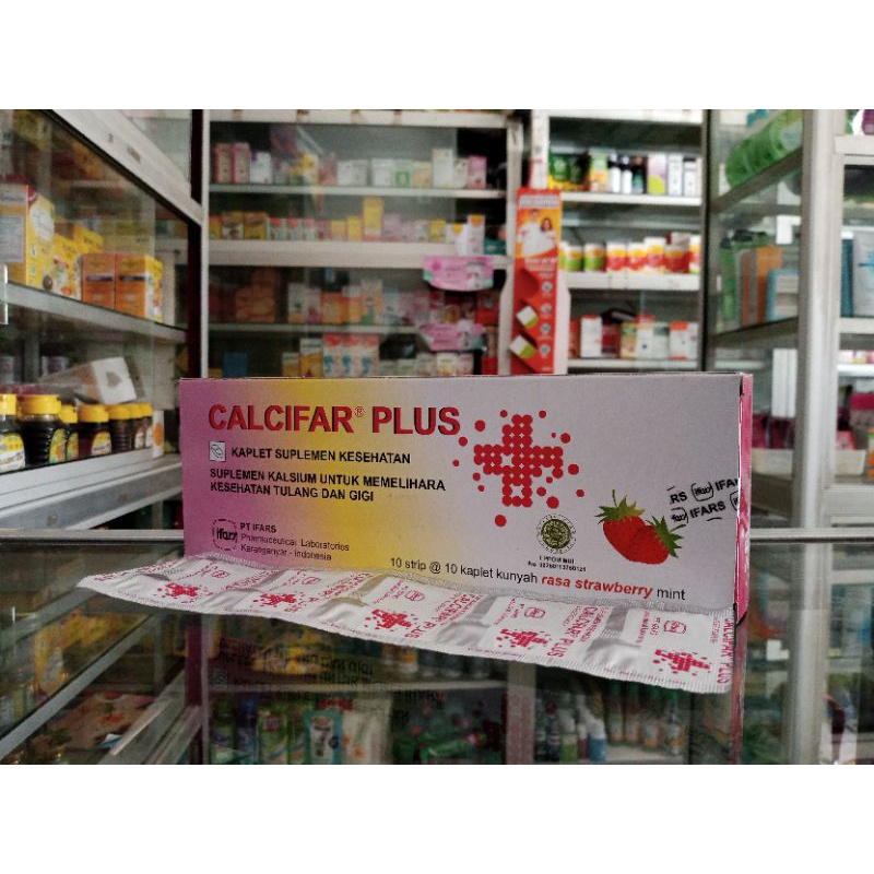 CALCIFAR PLUS @10 TABLET - ED 04/2026