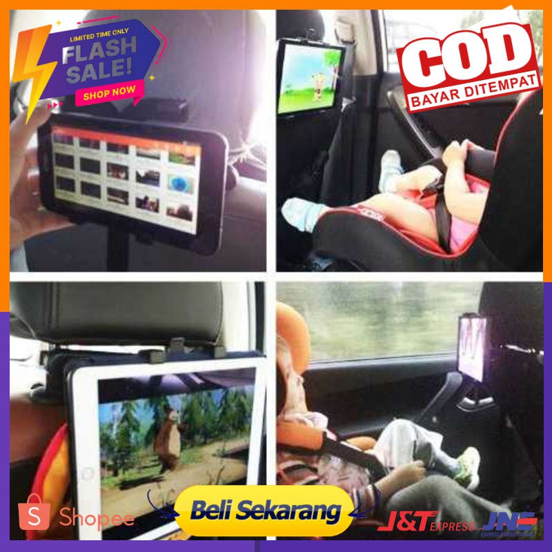 Tendway holder hp mobil Backseat Car Holder Mobil for Tablet 8-11 Inch - SBT-1104