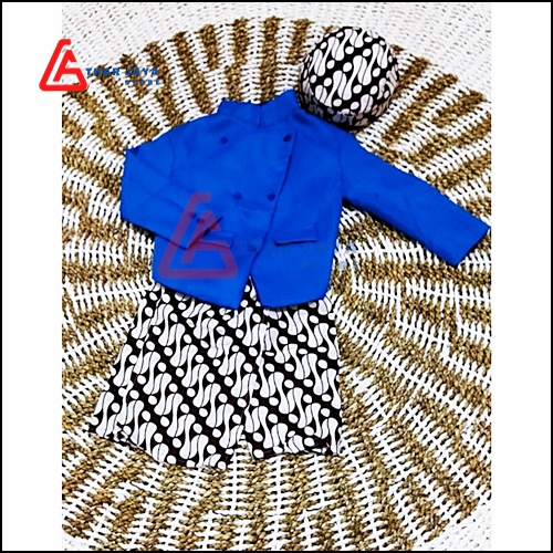 Setelan Beskap Anak laki laki usia 0- 3 tahun Motif Senada / Baju adat anak / Setelan Baju anak laki