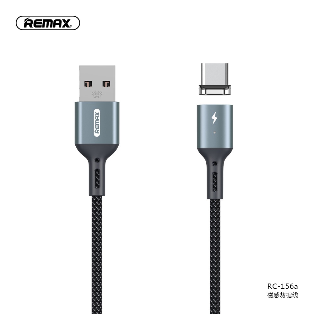 Remax Cigan 3A Powerfull Magnet Connection Type C Cable - 1M