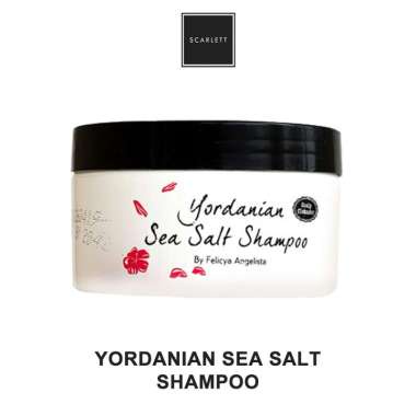 [COD] Scarlett Whitening Yordanian Sea Salt Shampoo Anti Rambut Lepek &amp; Kusam - 250ml ORIGINAL BPOM