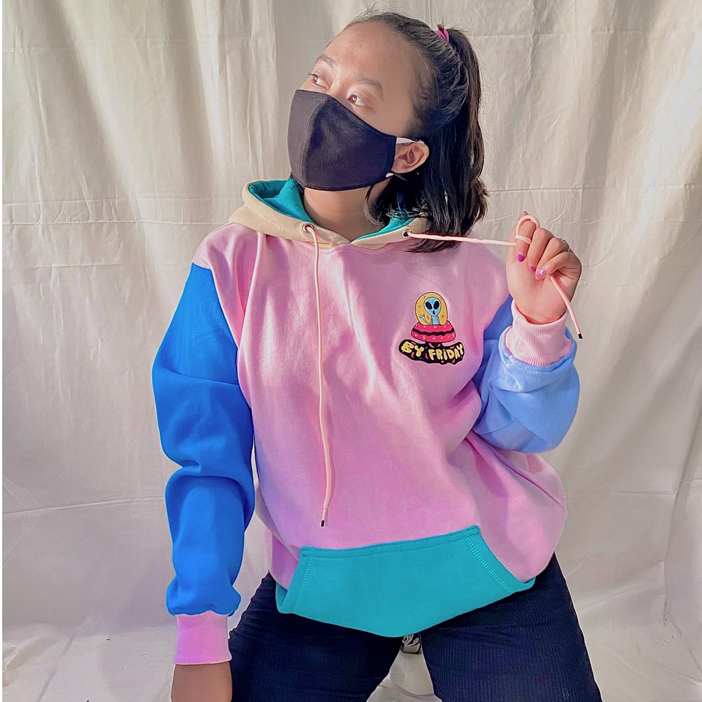 Ali3n C0l0rblock Hoodie Byfriday / Hoodie Unisex