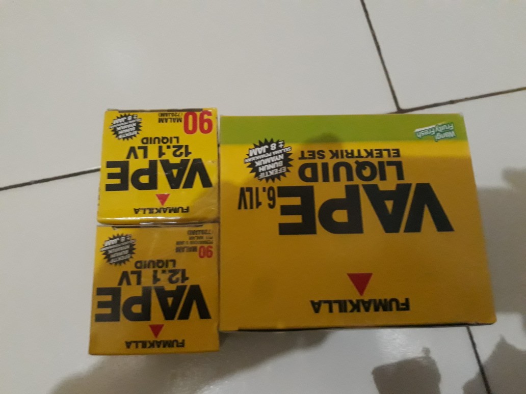 Vape Liquid Reffil 90 Malam