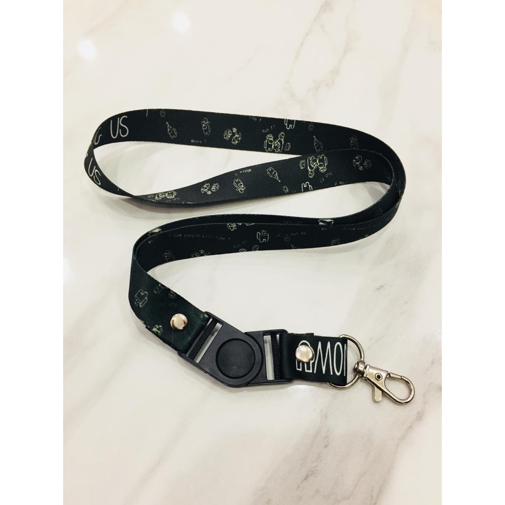 Lanyard Among Us Black