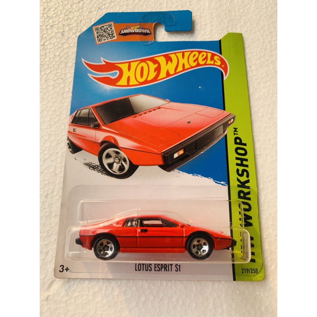 HOT WHEELS HOTWHEELS LOTUS ESPRIT S1 MERAH HW WORKSHOP DIECAST MOBIL HOTWILS LANGKA MURAH TRACK STAR