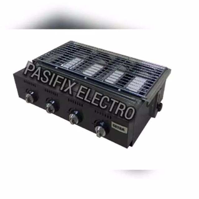 Kompor gas  panggangan sosis dll 4tungku GETRA