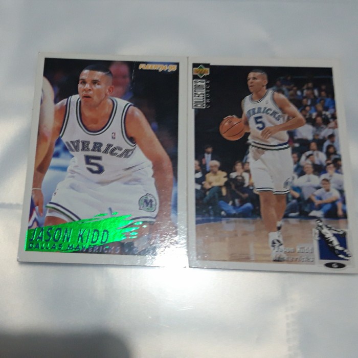 kartu basket lot 2 jason kidd rookie