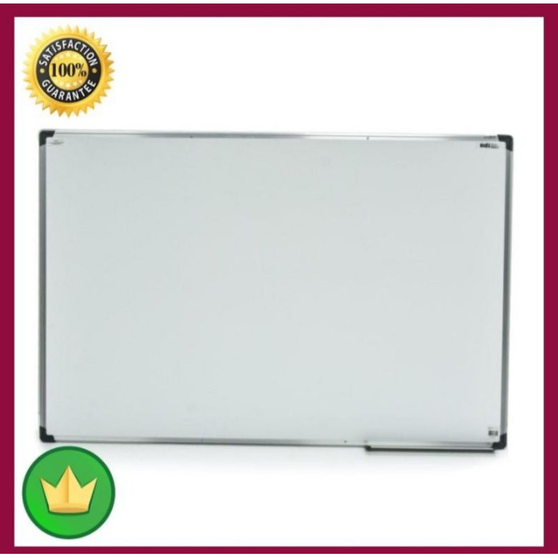 

Whiteboard Aluminium Frame Magnet 100x150cm Papan Tulis Putih White Board