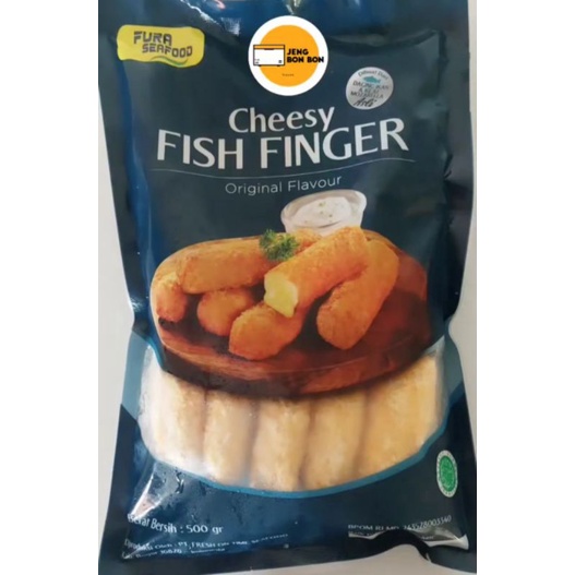 

Nugget ikan mozzarella / Cheesy fish finger